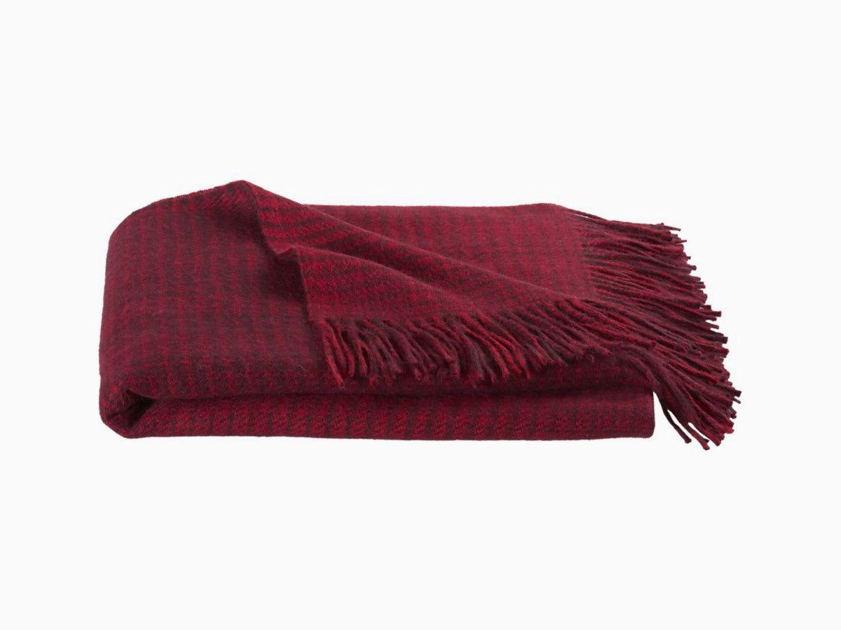 Alpaca Plaid Throw